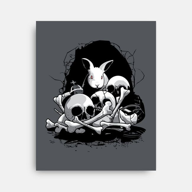 The Beast of Caerbannog-none stretched canvas-Adams Pinto