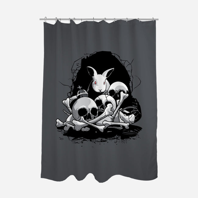 The Beast of Caerbannog-none polyester shower curtain-Adams Pinto