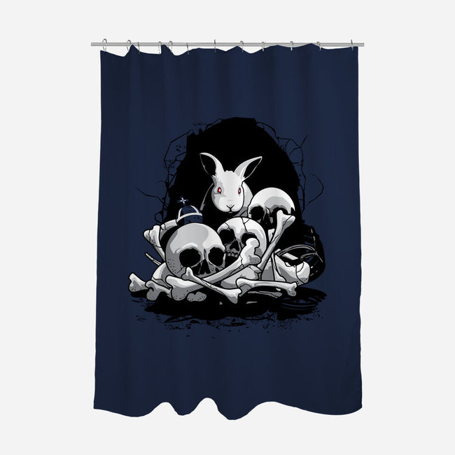The Beast of Caerbannog-none polyester shower curtain-Adams Pinto