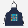 The Bender Bunch-unisex kitchen apron-NickGarcia