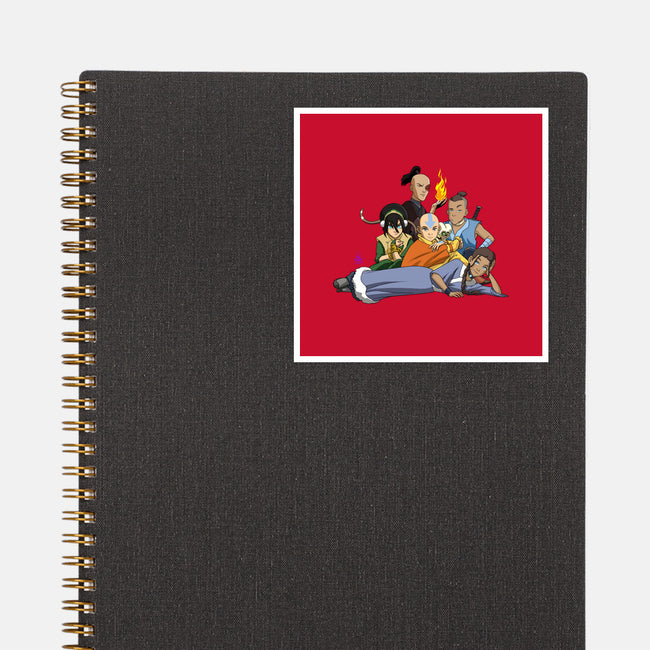 The Bending Club-none glossy sticker-dandstrbo