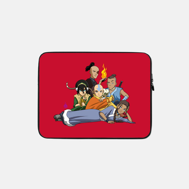 The Bending Club-none zippered laptop sleeve-dandstrbo