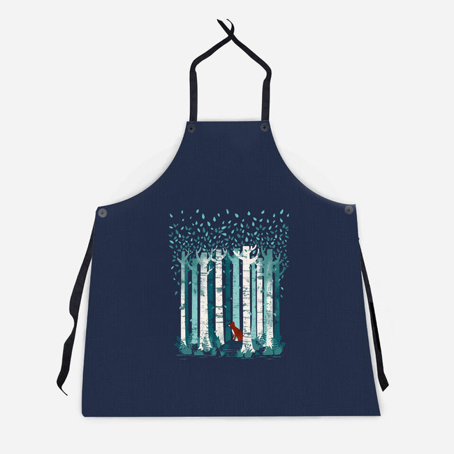 The Birches-unisex kitchen apron-littleclyde