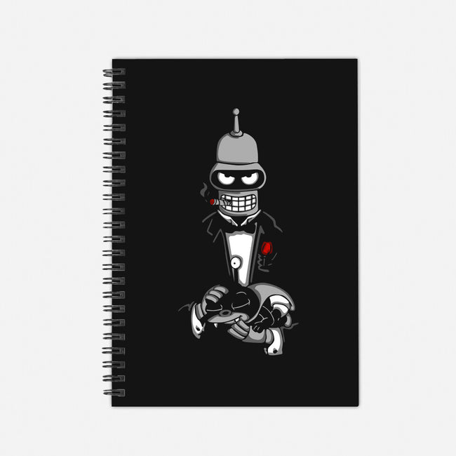 The Botfather-none dot grid notebook-Melonseta