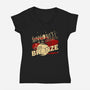 The Bronze-womens v-neck tee-xMitch