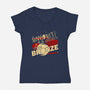 The Bronze-womens v-neck tee-xMitch