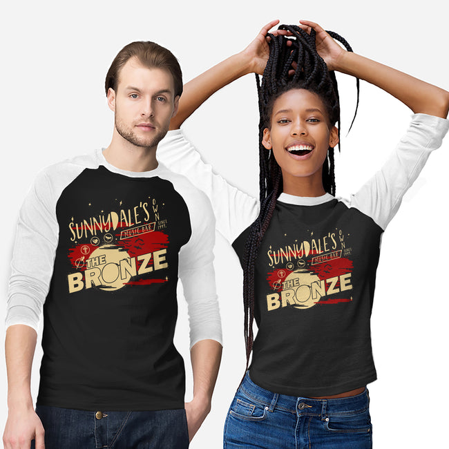 The Bronze-unisex baseball tee-xMitch