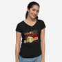 The Bronze-womens v-neck tee-xMitch