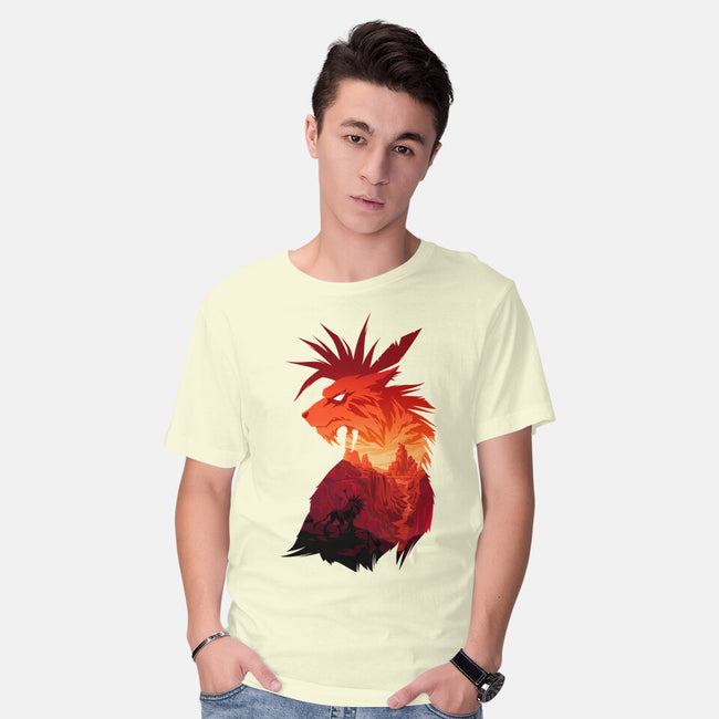 The Canyon's Guardian-mens basic tee-PencilMonkey