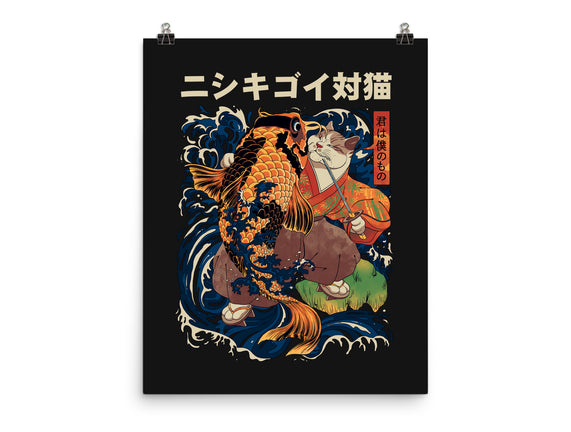 The Cat & The Koi