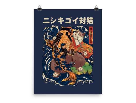 The Cat & The Koi