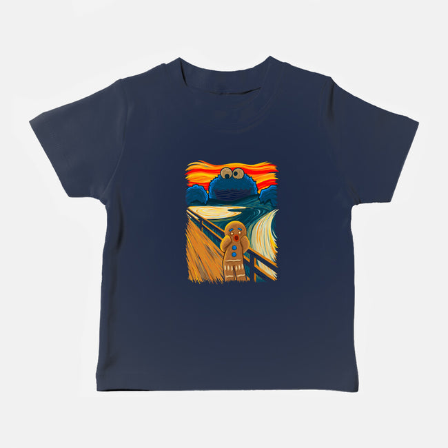 The Cookie Muncher-baby basic tee-IdeasConPatatas
