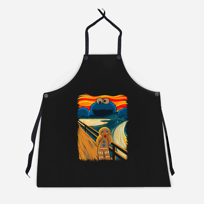 The Cookie Muncher-unisex kitchen apron-IdeasConPatatas