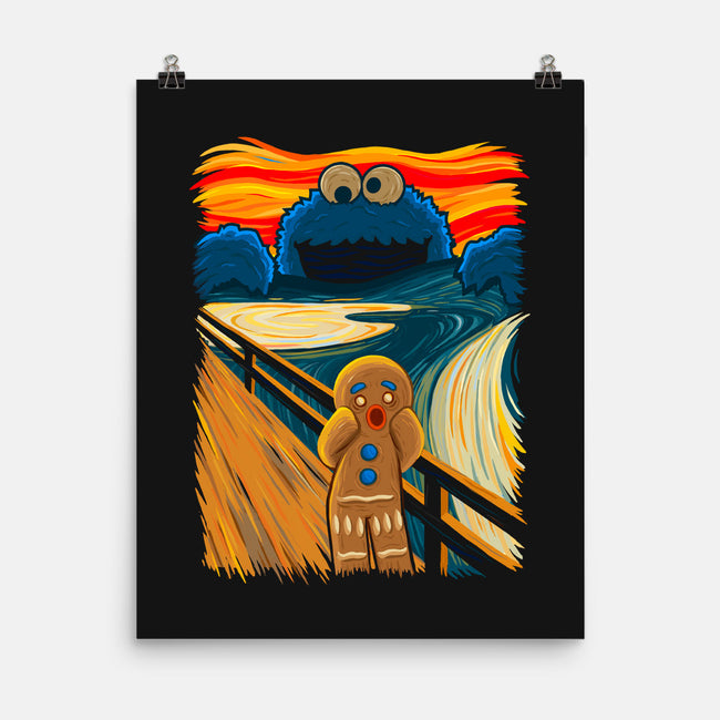 The Cookie Muncher-none matte poster-IdeasConPatatas