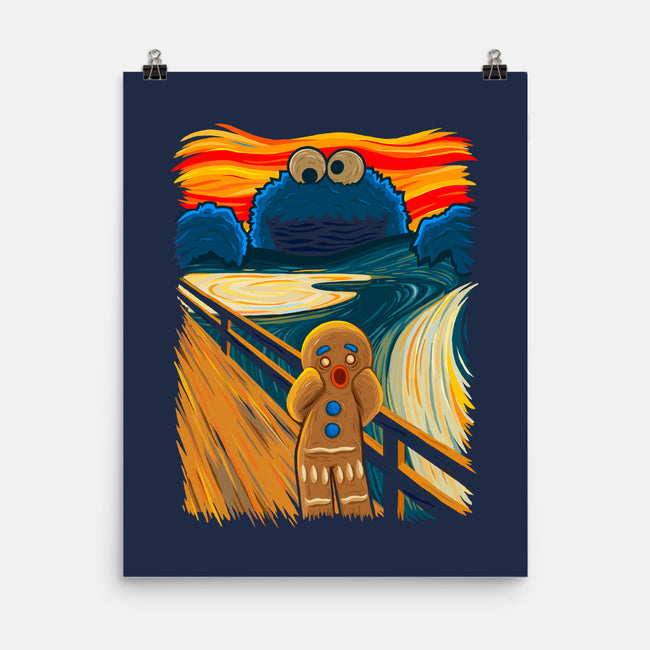 The Cookie Muncher-none matte poster-IdeasConPatatas