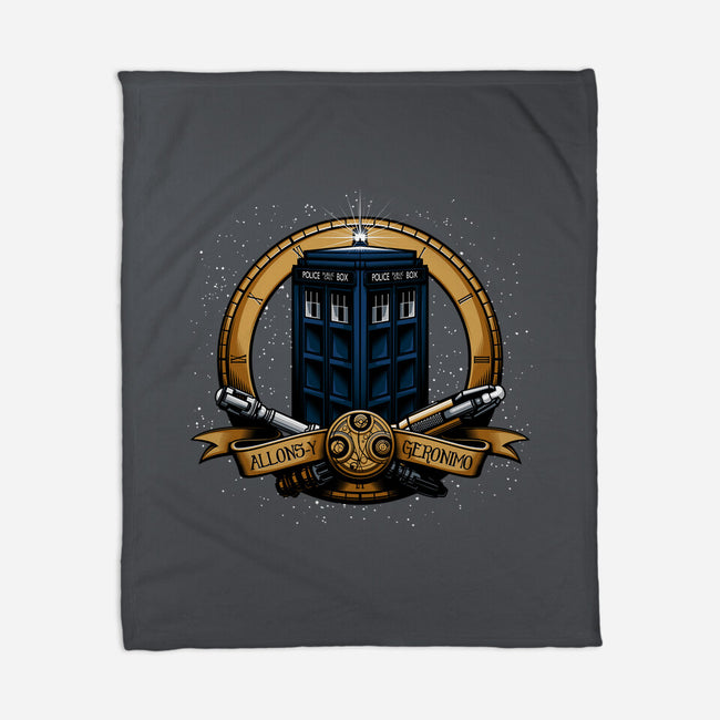 The Day of the Doctor-none fleece blanket-Six Eyed Monster