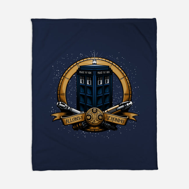 The Day of the Doctor-none fleece blanket-Six Eyed Monster