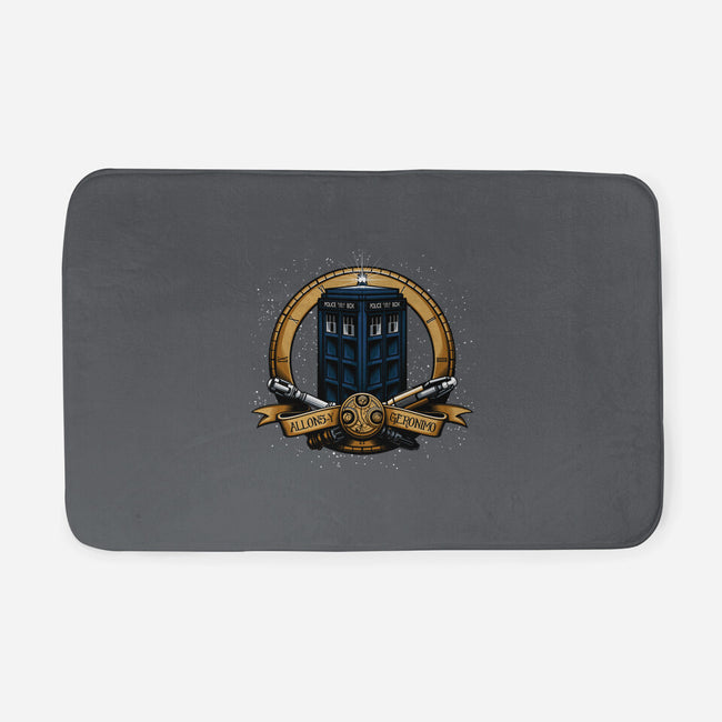The Day of the Doctor-none memory foam bath mat-Six Eyed Monster