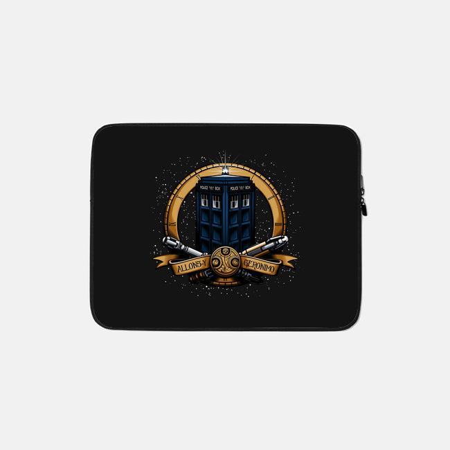 The Day of the Doctor-none zippered laptop sleeve-Six Eyed Monster