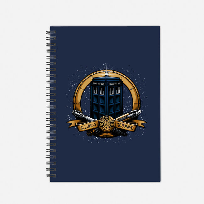 The Day of the Doctor-none dot grid notebook-Six Eyed Monster