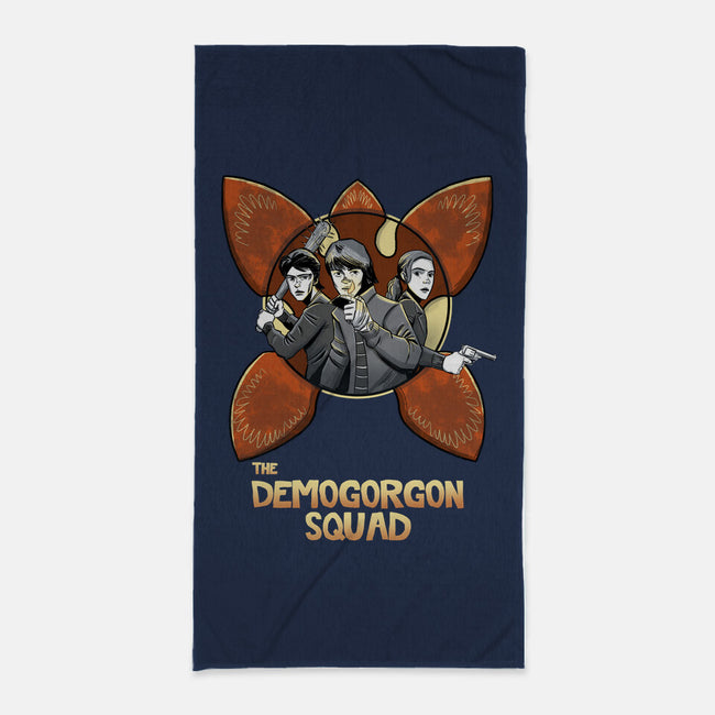 The Demogorgon Squad-none beach towel-thirdeyeh