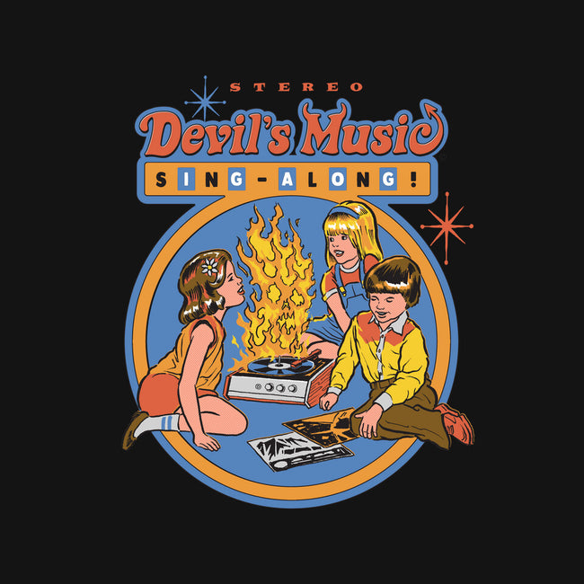 The Devil's Music-unisex kitchen apron-Steven Rhodes
