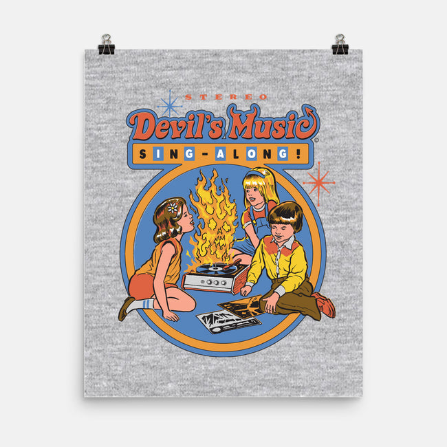 The Devil's Music-none matte poster-Steven Rhodes