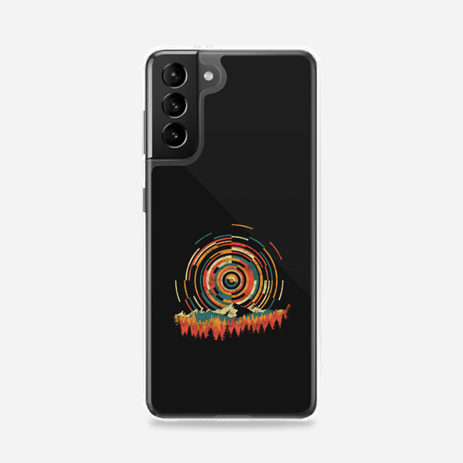 The Geometry of Sunrise-samsung snap phone case-digsy