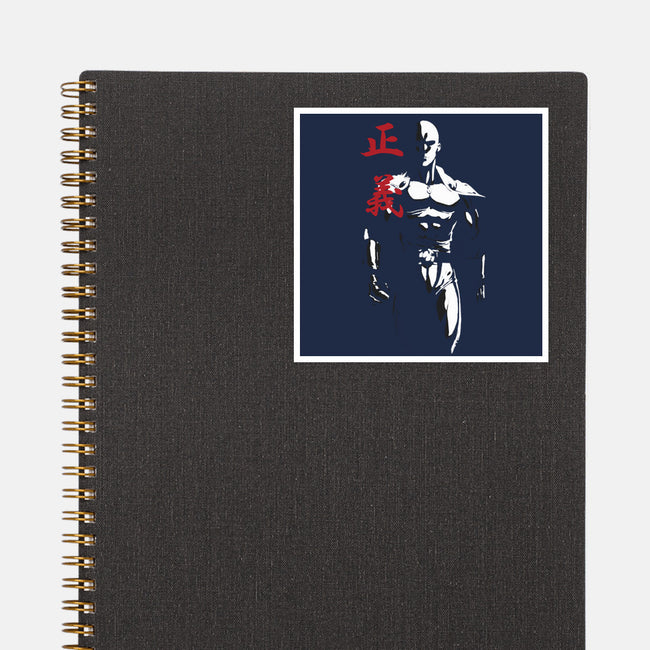 The Hero!-none glossy sticker-Sampool