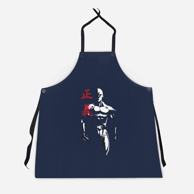 The Hero!-unisex kitchen apron-Sampool