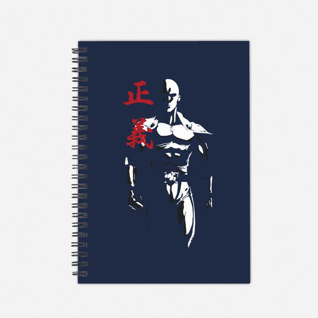 The Hero!-none dot grid notebook-Sampool