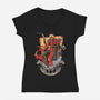 The Humanoid Typhoon-womens v-neck tee-TrulyEpic