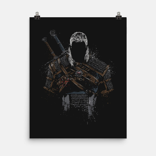 The Hunter of Rivia-none matte poster-DrMonekers