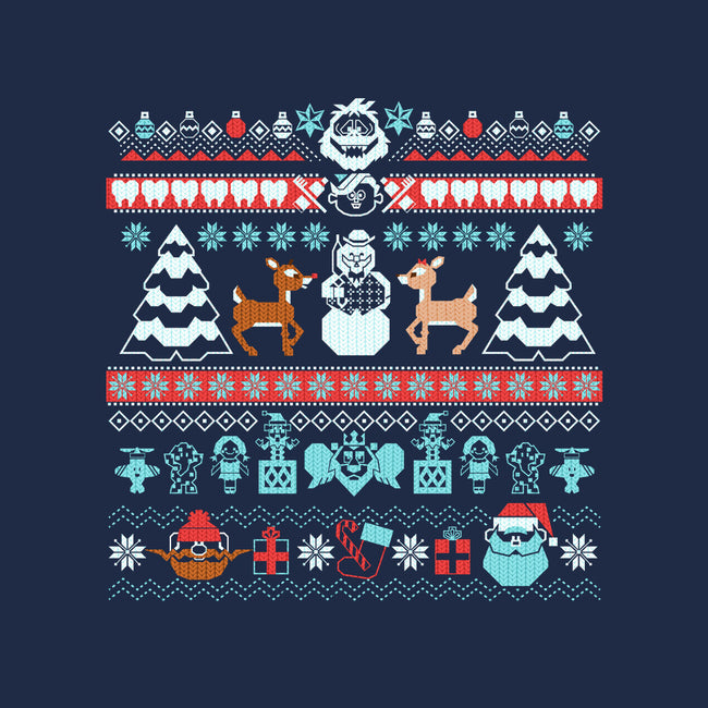 The Island of Misfit Sweaters-none stretched canvas-tomkurzanski