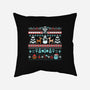 The Island of Misfit Sweaters-none removable cover throw pillow-tomkurzanski