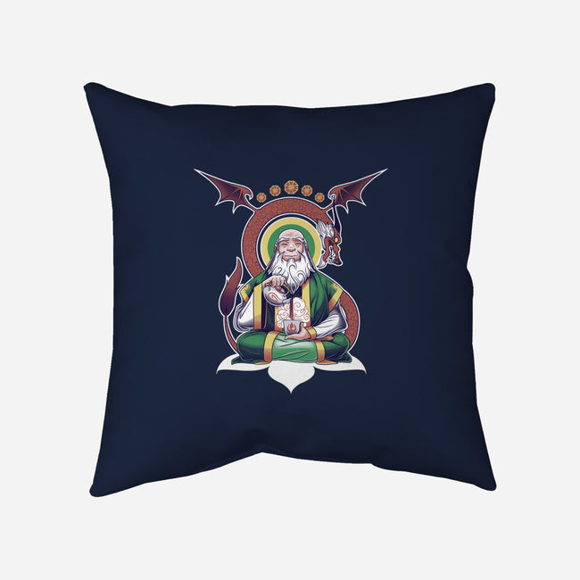 The Jasmine Dragon-none removable cover w insert throw pillow-KindaCreative