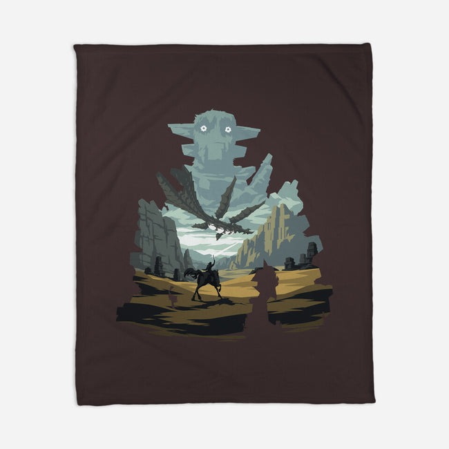 The Knight-none fleece blanket-PencilMonkey
