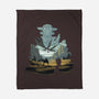 The Knight-none fleece blanket-PencilMonkey