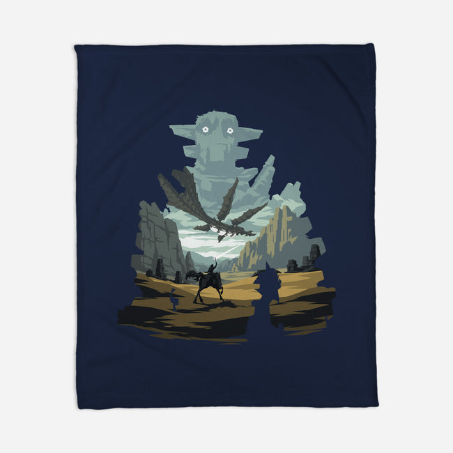 The Knight-none fleece blanket-PencilMonkey