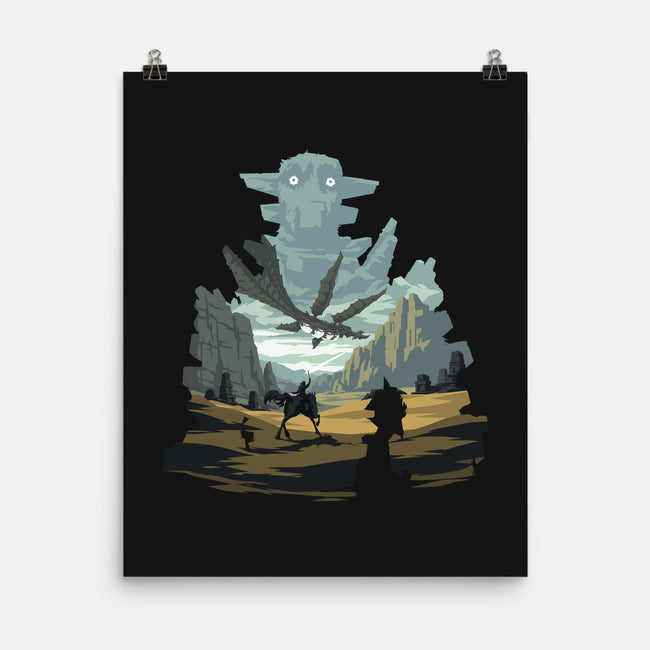 The Knight-none matte poster-PencilMonkey