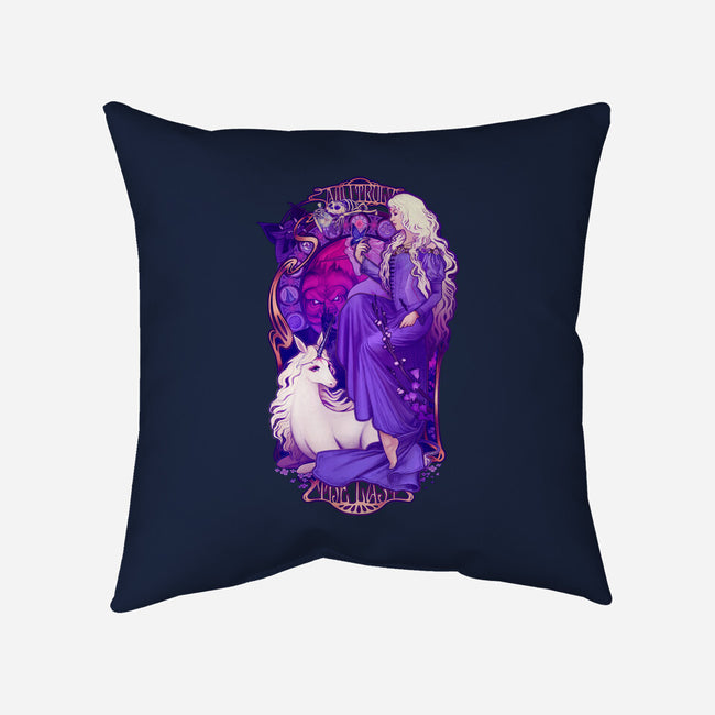 The Last-none removable cover w insert throw pillow-MeganLara