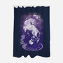 The Last Starry Sky-none polyester shower curtain-ChocolateRaisinFury