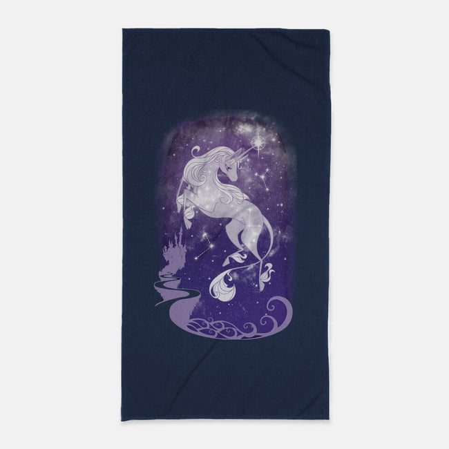 The Last Starry Sky-none beach towel-ChocolateRaisinFury