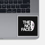 The No Face-none glossy sticker-troeks