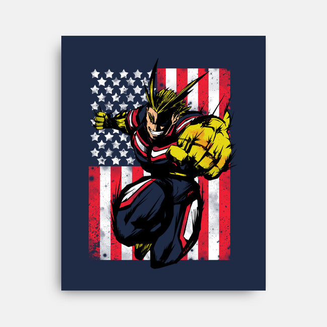 The Number One Hero!-none stretched canvas-Genesis993