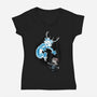 The Pretendus Charm-womens v-neck tee-DJKopet