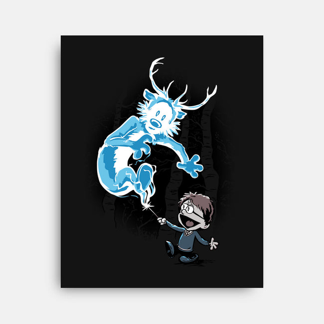 The Pretendus Charm-none stretched canvas-DJKopet