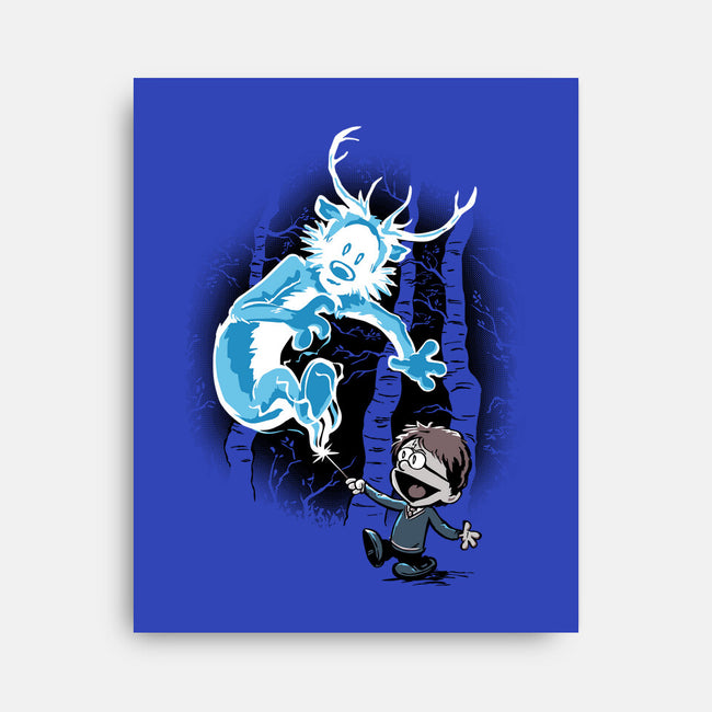 The Pretendus Charm-none stretched canvas-DJKopet