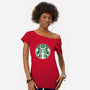 The Red Cup-womens off shoulder tee-Florey
