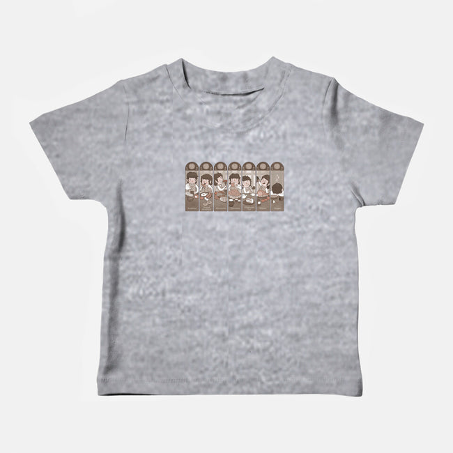The Seven Daily Meals-baby basic tee-queenmob